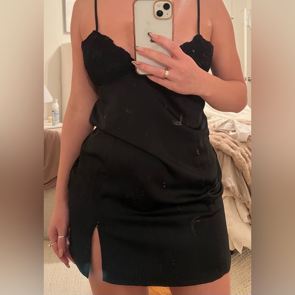 Mini Black Dress